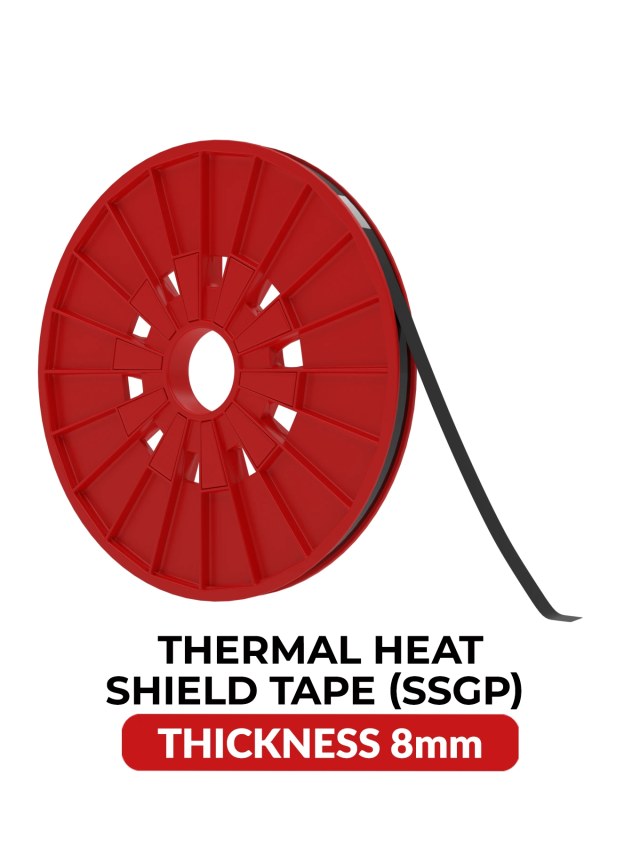 Thermal schermatura termica Adesivo (8MM x 25M) (SSGP)