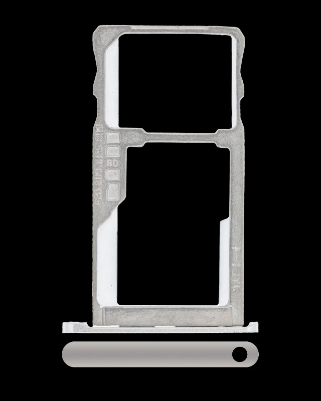 Carrellino SIM per BlackBerry KEYone (Argento)