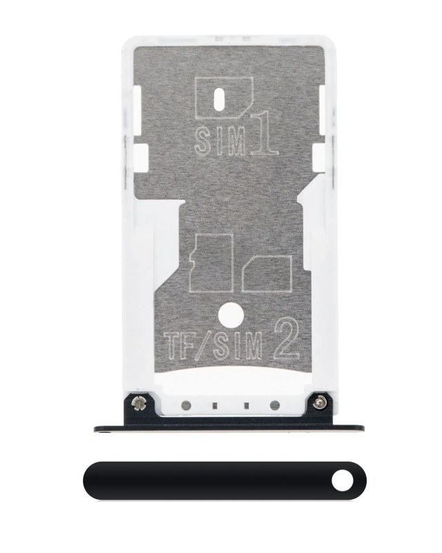 Carrellino SIM per Xiaomi Redmi Note 4X (Matte Nero)