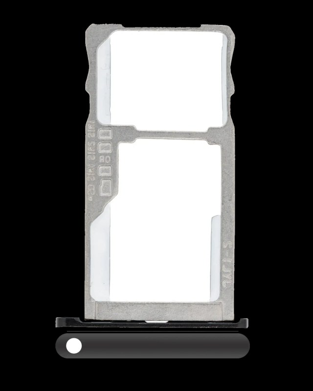 Carrellino SIM per BlackBerry KEYone (Nero)