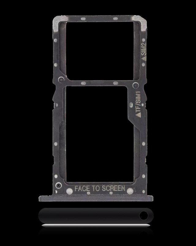 Carrellino SIM per Xiaomi Pocophone F1 (Craphite Nero)