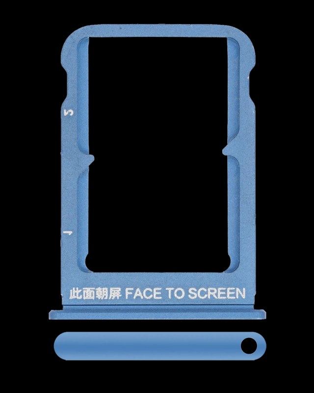 Carrellino SIM per Xiaomi Mi 9 (Ocean Blu)