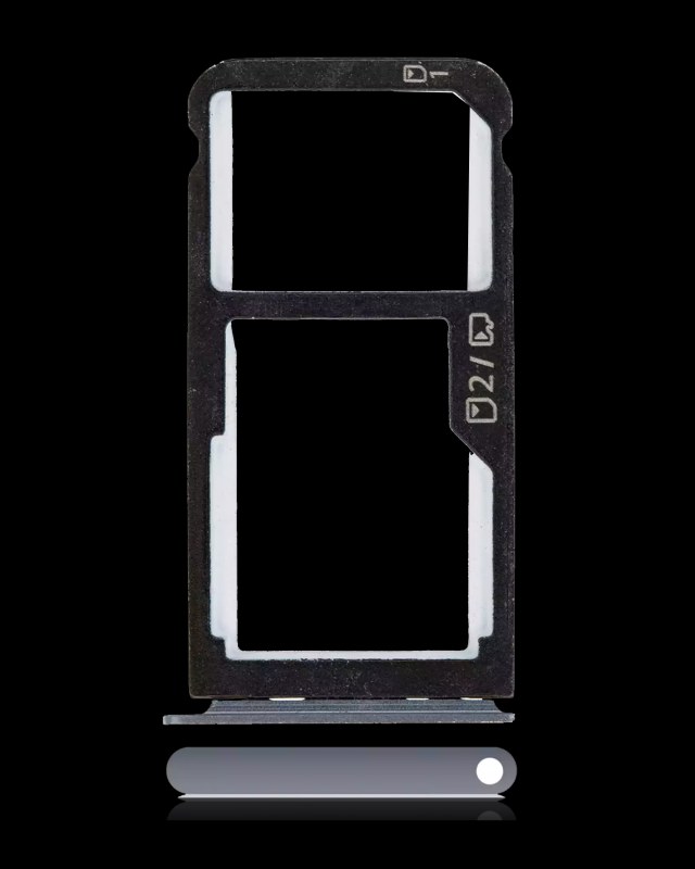 Carrellino SIM per Huawei Honor V8 (Grigio)