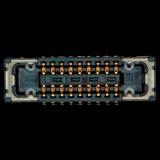 Fotocamera frontale FPC Connettore per iPhone XR (J4200: 18 Pin)
