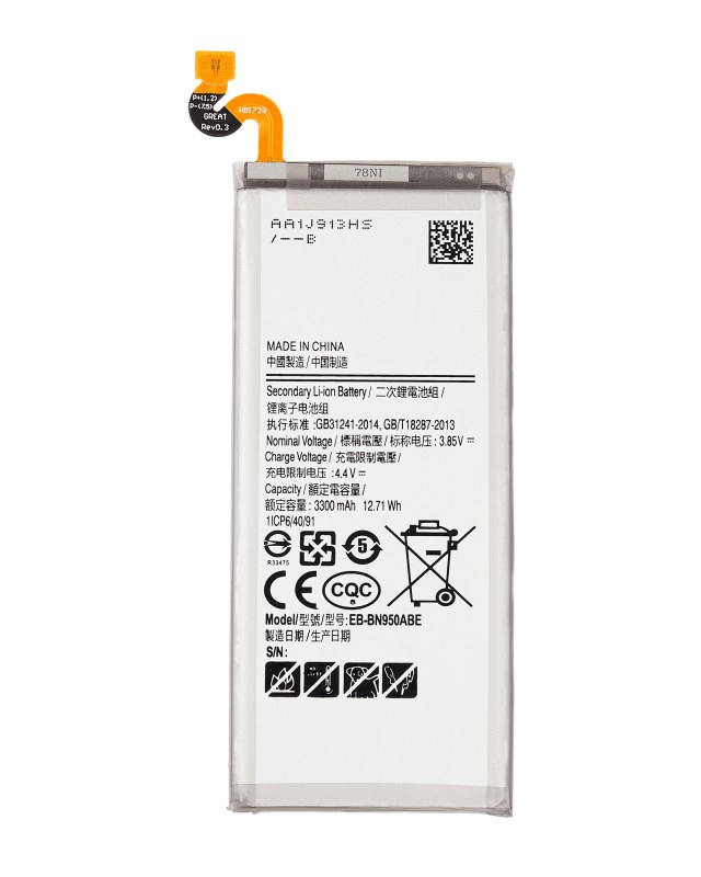 Batteria di ricambio per Samsung Galaxy Note 8