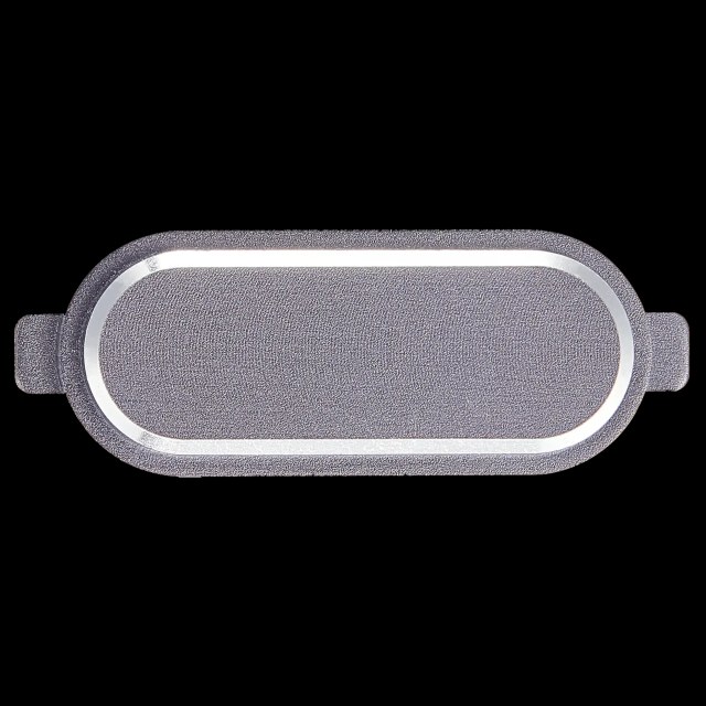 Tasto Home per Samsung Galaxy J3 Emerge (J327 / 2017) / J7 Perx (J727 / 2017) (Argento / Grigio)