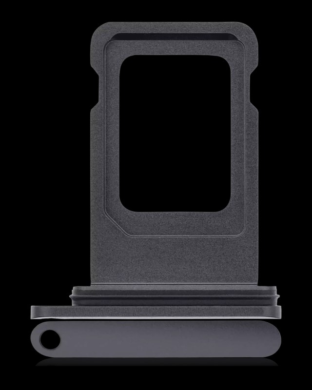 Carrellino SIM singola per iPhone 11 (Nero)