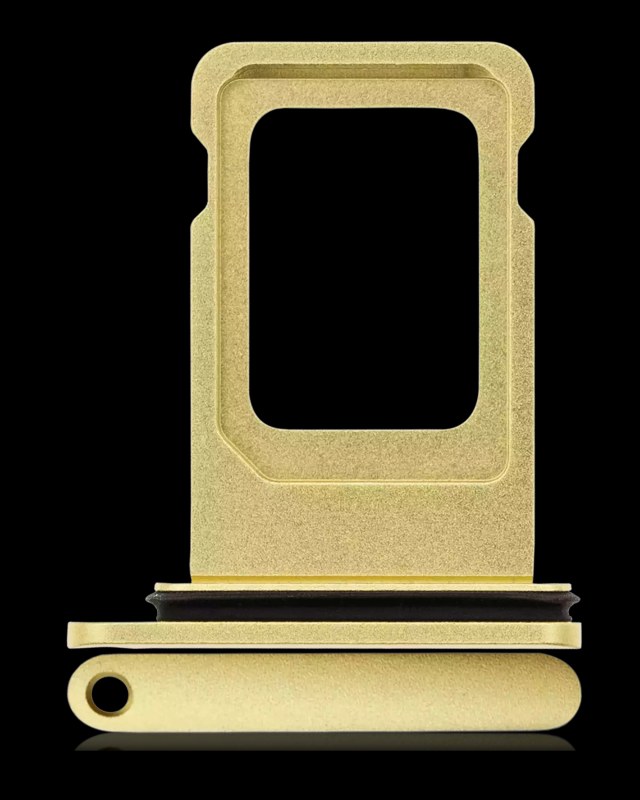 Carrellino SIM singola per iPhone 11 (Giallo)