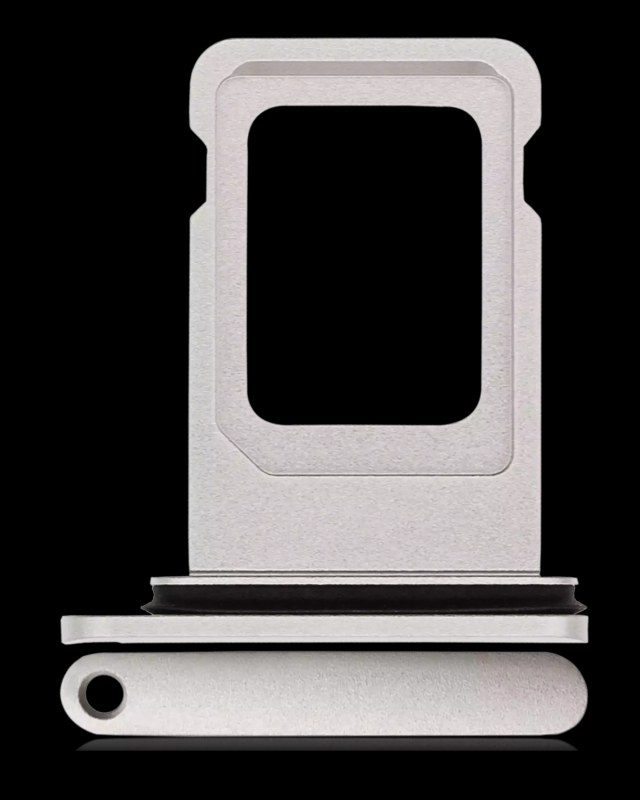 Carrellino SIM singola per iPhone 11 (Bianco)