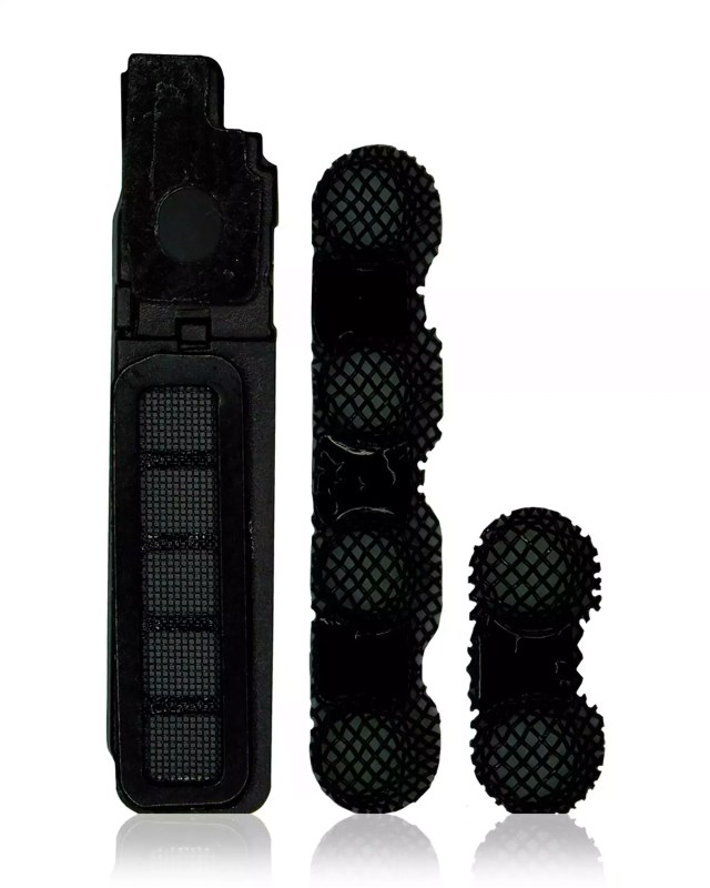 Altoparlante / Mic Mesh per iPhone XR (Nero) (10 pezzi)