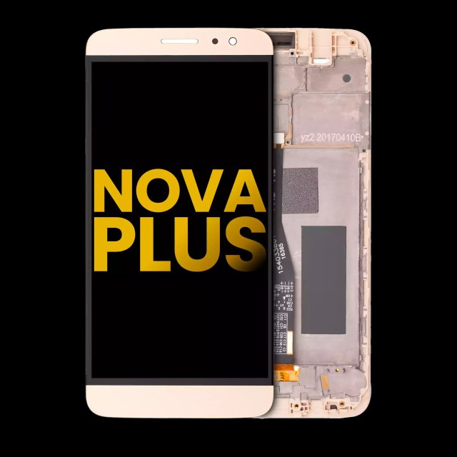 Display LCD completo con Frame per Huawei Nova Plus (Refurbished) (Oro)