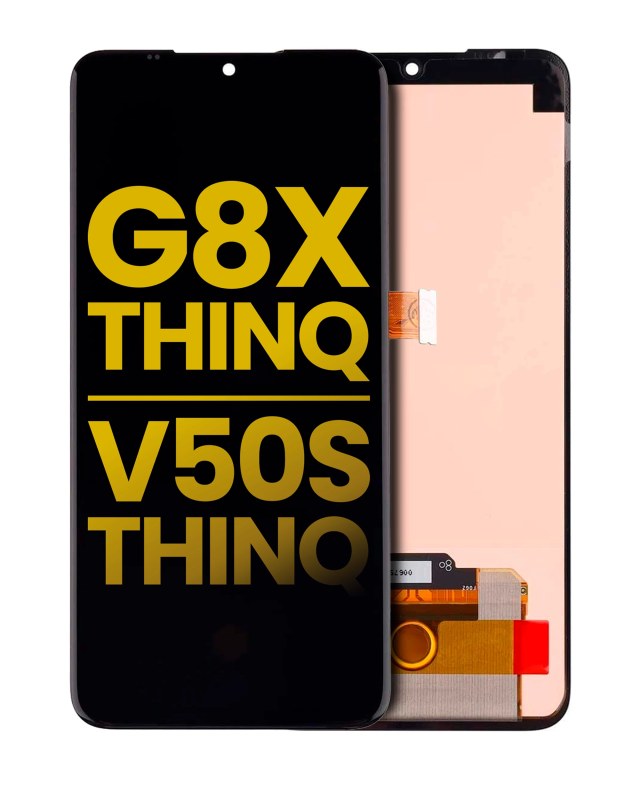 Main Screen Display OLED completo senza Frame per LG G8X ThinQ / V50S ThinQ 5G (Refurbished) (tutti i colori)