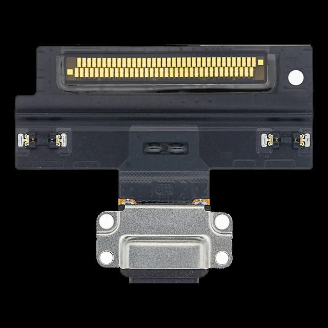 Flat connettore di ricarica per iPad Air 3 (saldatura richiesta) (Premium) (Nero)