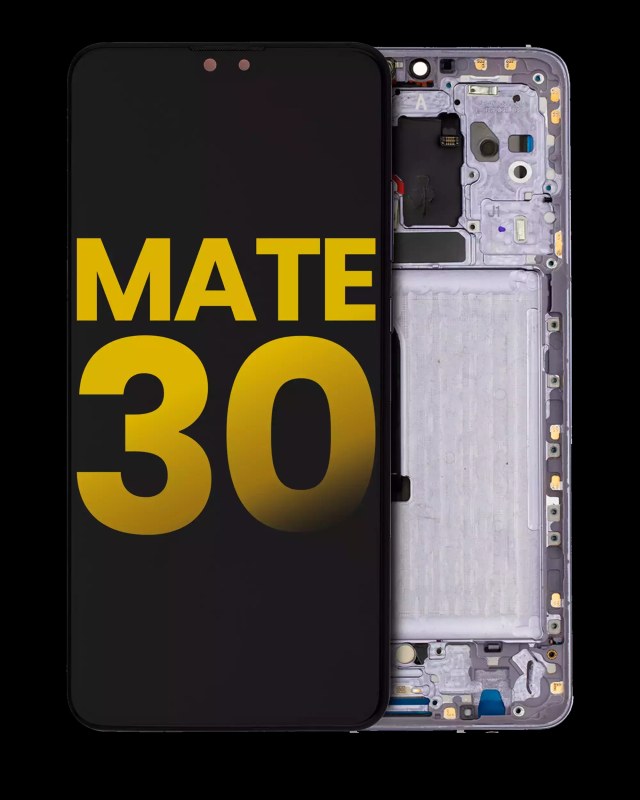 Display LCD completo con Frame per Huawei Mate 30 (Refurbished) (Argento)