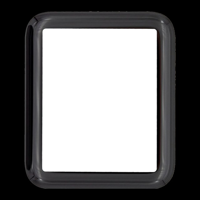 2 in 1 Front Cover Vetro con OCA per Watch Series 2 / Series 3 (42MM)