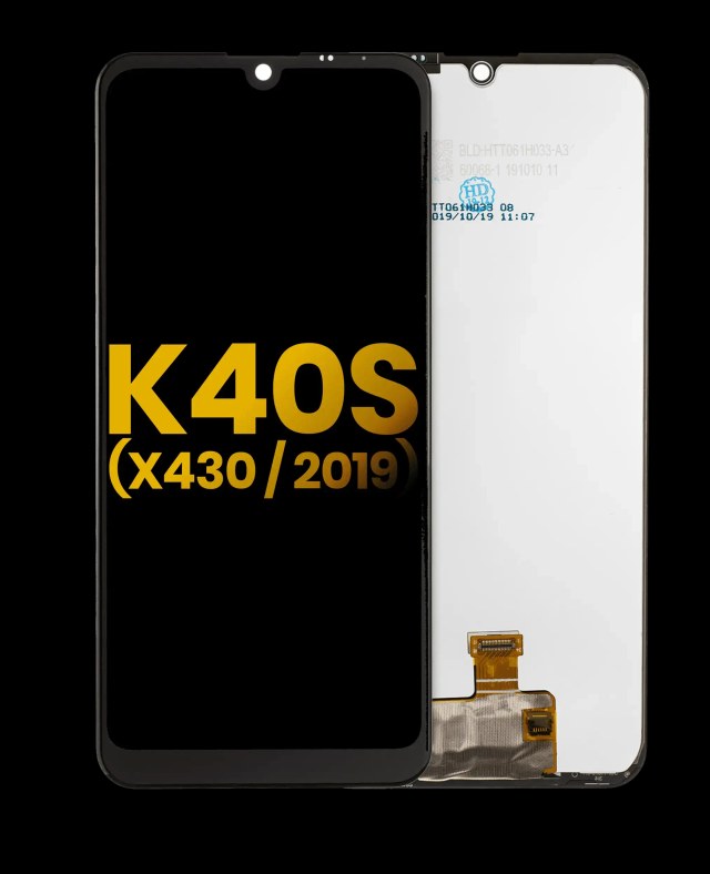 Display LCD completo senza Frame per LG K40s (X430 / 2019) (Refurbished) (tutti i colori)