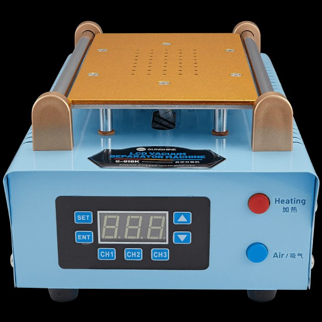 LCD Screen Separator Machine con Built-In Vacuum Pump (S-918K) (Sunshine) (110V / North American)