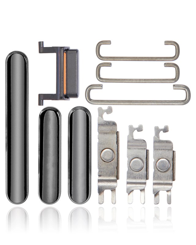 Hard Buttons (Accensione / Volume / switch) per iPhone 11 Pro / 11 Pro Max (Grigio siderale)