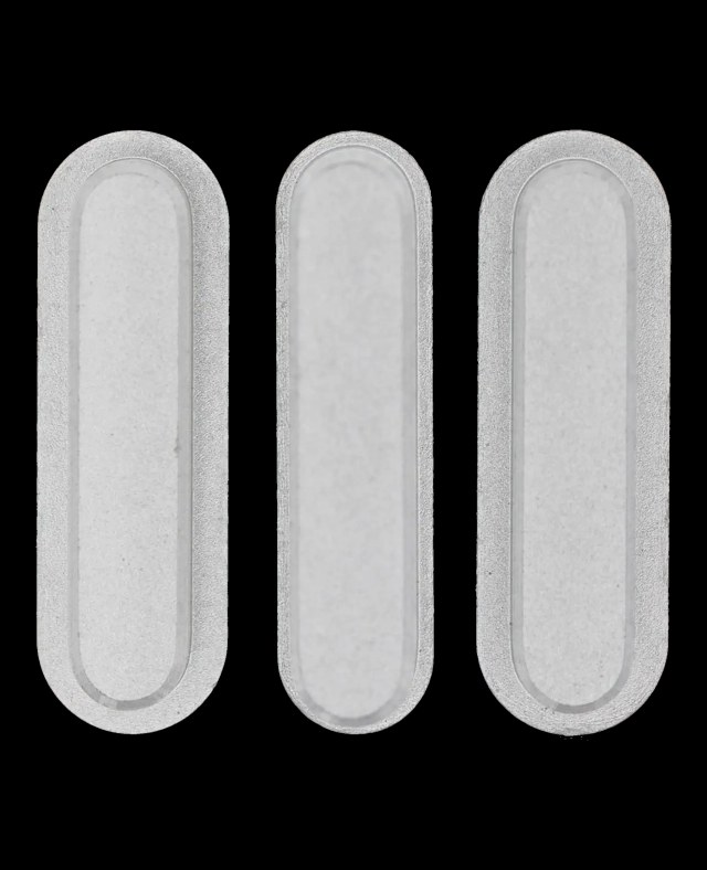 Hard Buttons Set (Accensione / Volume) per iPad 5 (2017) / iPad 6 (2018) (Bianco)
