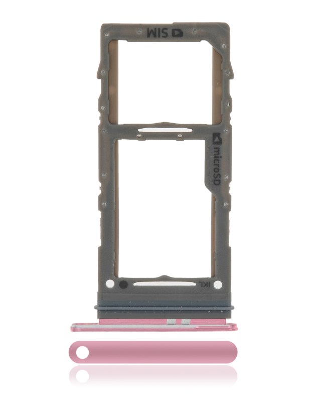 Carrellino SIM singola per Samsung Galaxy S20 / S20 Plus / S20 Ultra 5G (Cloud Rosa)
