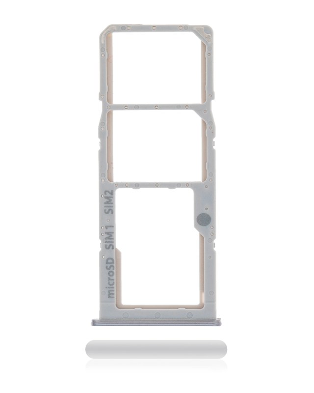 Carrellino doppia SIM per Samsung Galaxy A51 4G (A515 / 2019) (Prism Crush Bianco)