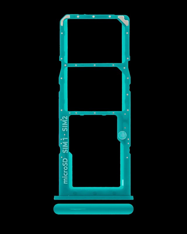Carrellino doppia SIM per Samsung Galaxy A51 4G (A515 / 2019) (Verde)