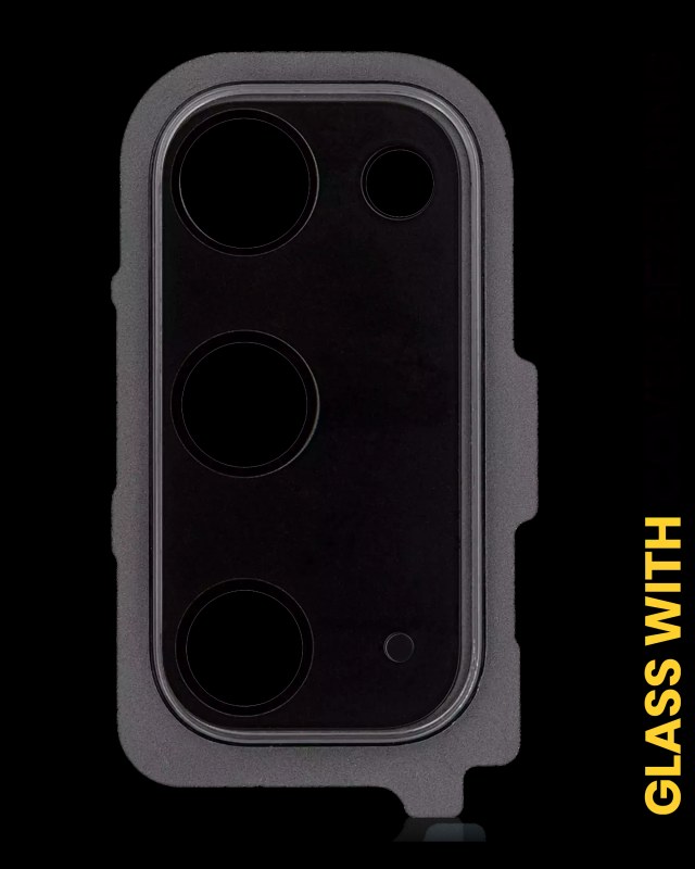 Lente fotocamera posteriore con Cover Cornice Ring per Samsung Galaxy S20 / S20 5G (Grigio cosmico)