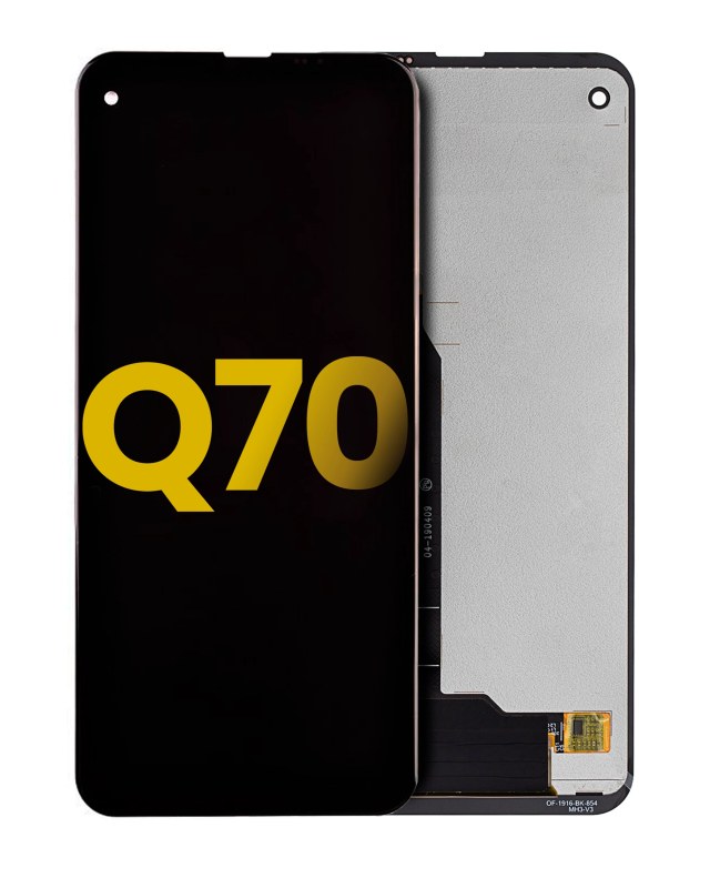 Display LCD completo senza Fame per LG Q70 (Refurbished) (tutti i colori)