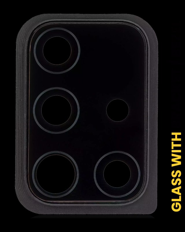 Lente fotocamera posteriore con staffa / Cornice per Samsung Galaxy A51 5G (A516 / 2020)