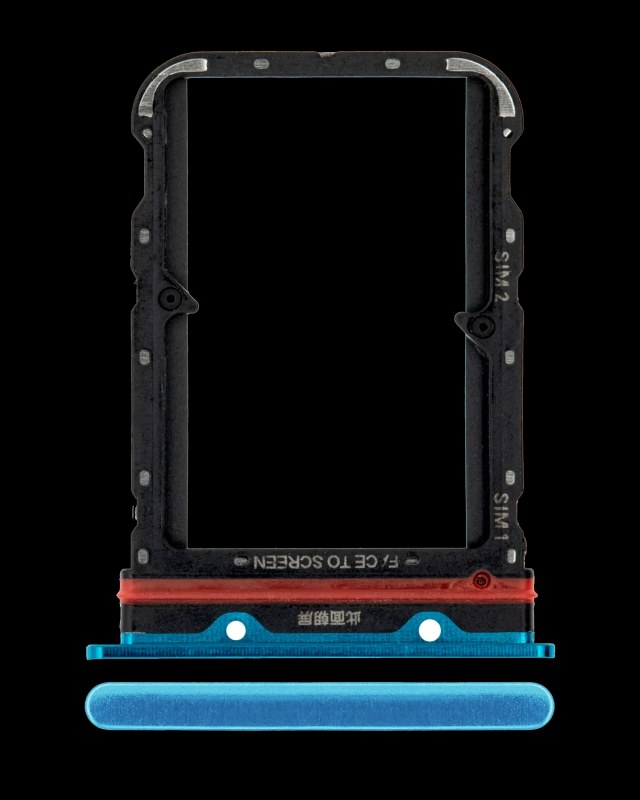 Carrellino SIM per Xiaomi Mi Note 10 / Note 10 Pro / CC9 Pro (Aurora Verde)