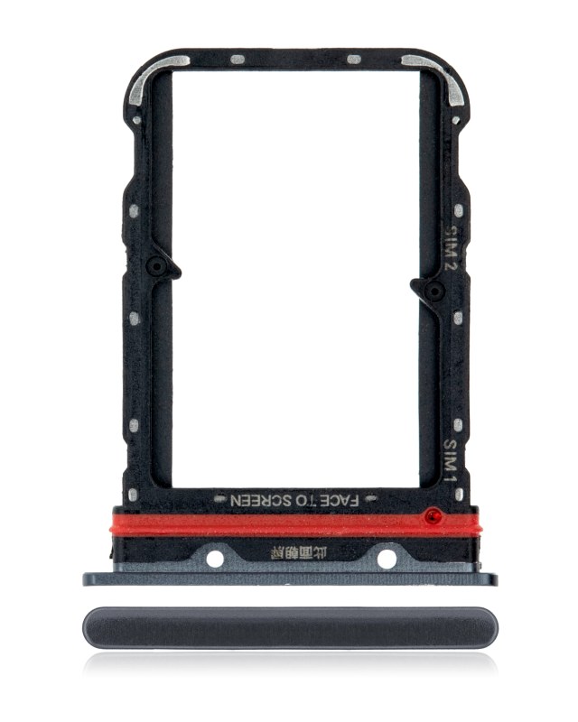 Carrellino SIM per Xiaomi Mi Note 10 / Note 10 Pro / CC9 Pro (Mezzanotte Nero)