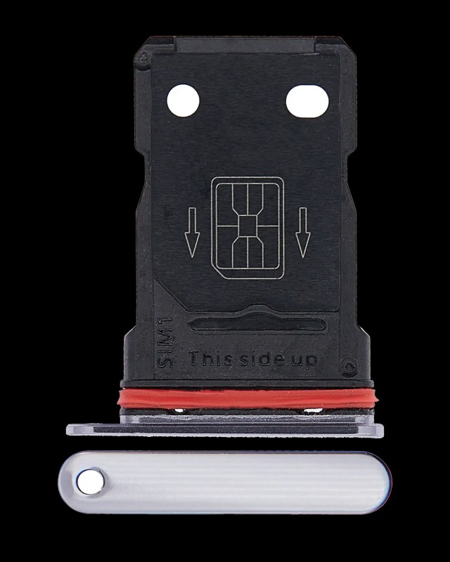 Carrellino doppia SIM per OnePlus 7T (Frosted Argento)