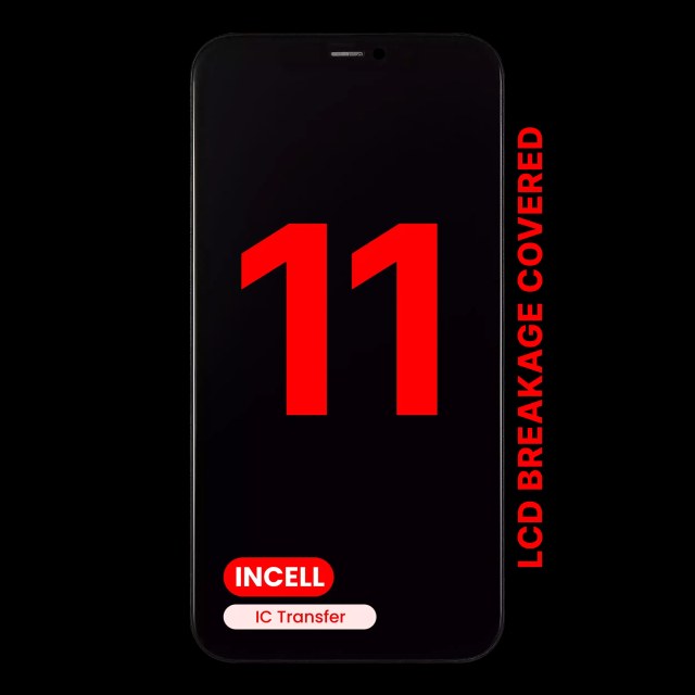 Display LCD completo con Steel Plate Pre-Installed per iPhone 11