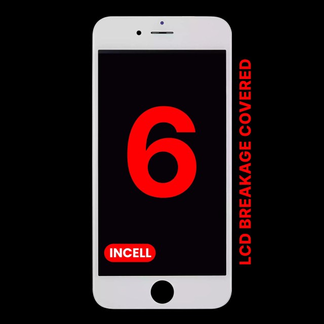 Display LCD completo per iPhone 6 (Bianco)