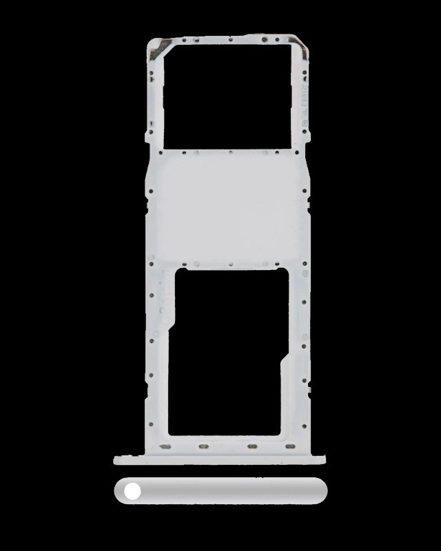 Carrellino SIM singola per Samsung Galaxy A11 (A115 / 2020) (Bianco)