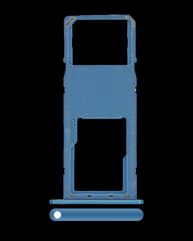 Carrellino SIM singola per Samsung Galaxy A11 (A115 / 2020) (Blu)