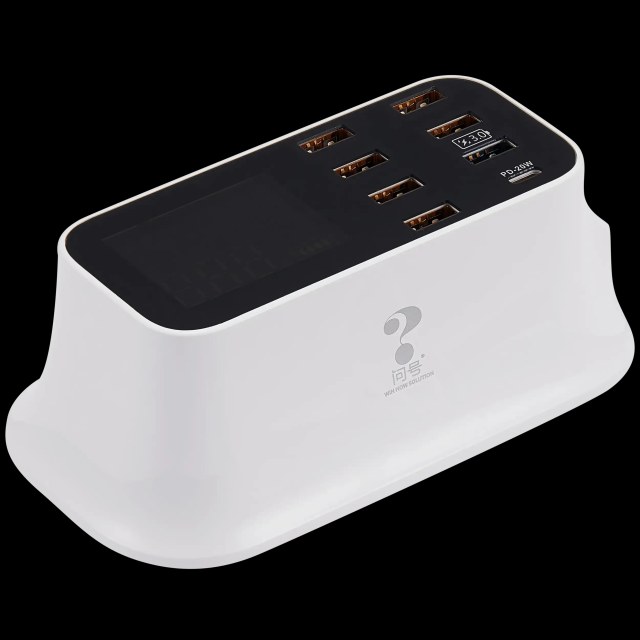 USB Rapid Charging Hub con Quick Charge 3.0 (110V - 220V) (8 Ports) (A19Q)