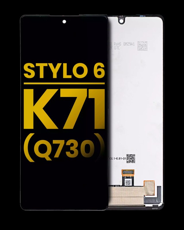 Display LCD completo senza Frame per LG Stylo 6 / K71 (Refurbished) (tutti i colori)