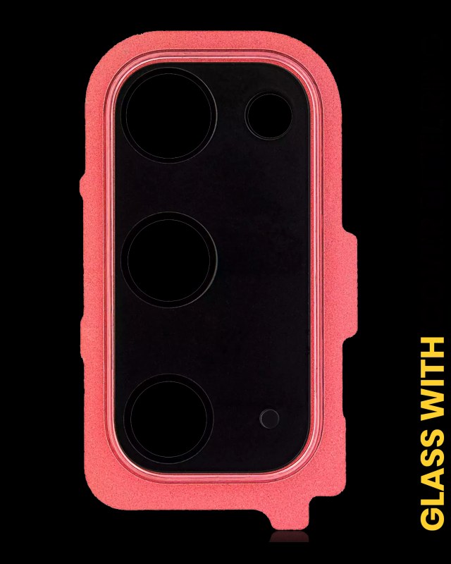 Lente fotocamera posteriore con Cover Cornice Ring per Samsung Galaxy S20 / S20 5G (Rosso)