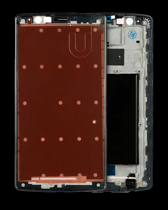 Frame centrale per LG G4 (Service Pack) (Nero)