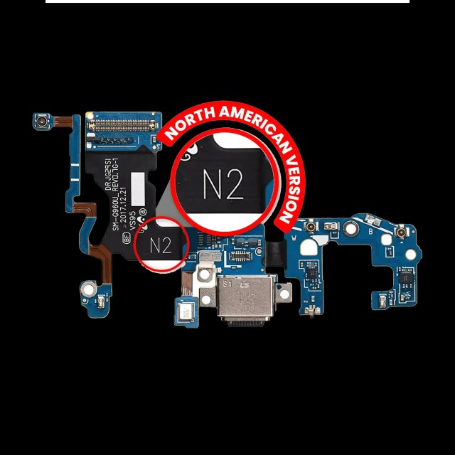 Connettore di ricarica con flat per Samsung Galaxy S9 (G960U) (US Version) (Service Pack)