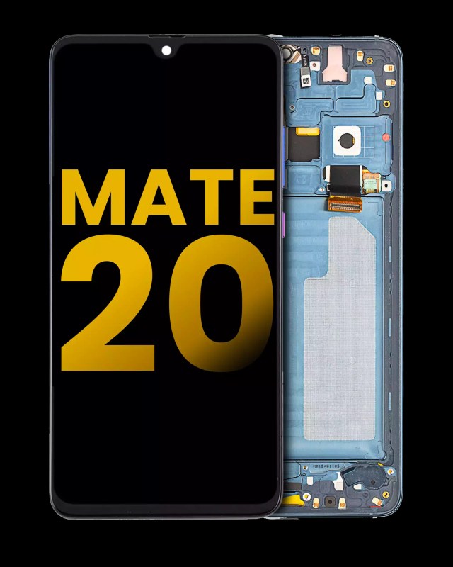 Display LCD completo con Frame per Huawei Mate 20 (Refurbished) (Mezzanotte Blu)