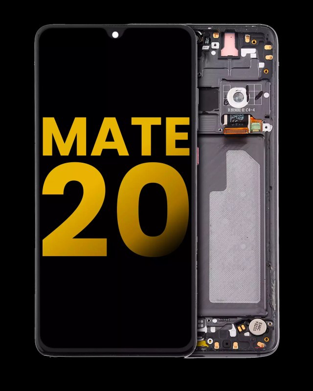 Display LCD completo con Frame per Huawei Mate 20 (Refurbished) (Twilight Nero)