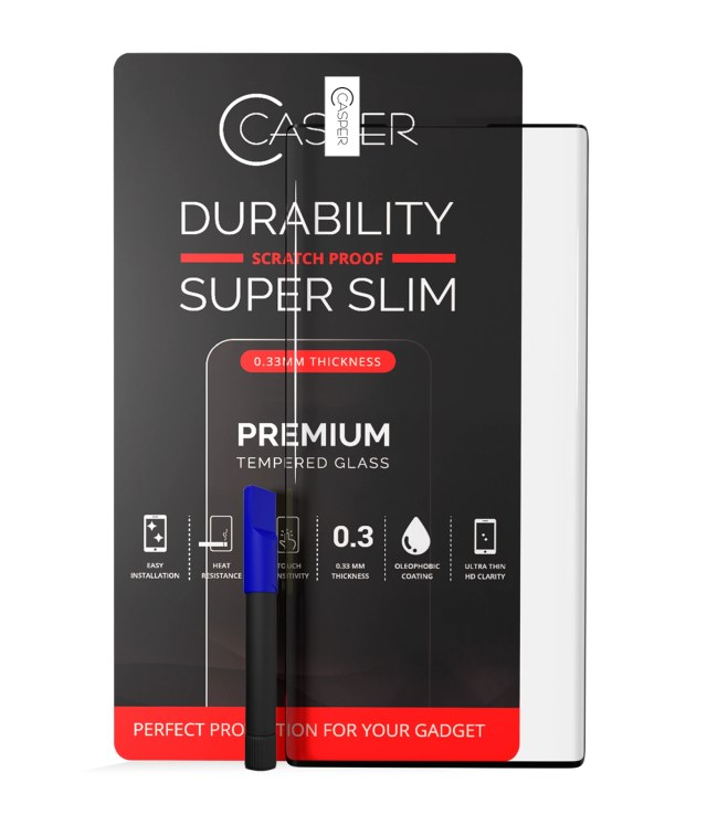 Casper UV Vetro temperato con Glue per Samsung Galaxy Note 20 Ultra (Case Friendly) (confezione retail)