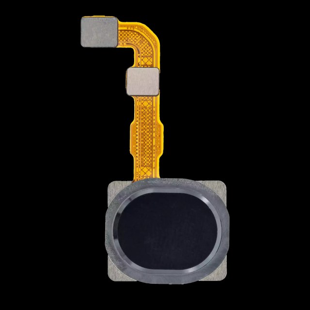 Fingerprint Reader con flat per Samsung Galaxy A20s (A207 / 2019) (Nero)