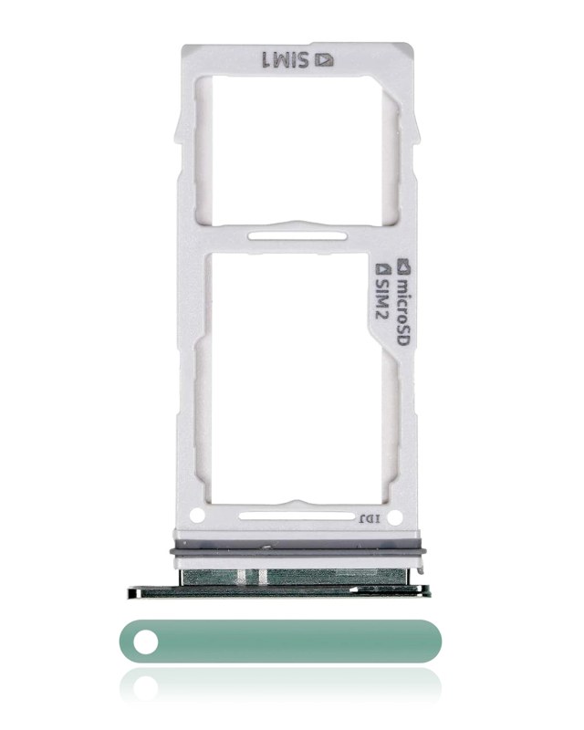 Carrellino doppia SIM per Samsung Galaxy S10 / S10 Plus / S10E (Prism Verde)