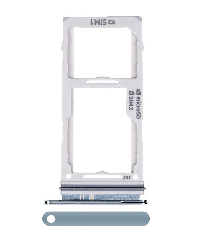 Carrellino doppia SIM per Samsung Galaxy S10 / S10 Plus / S10E (Prism Blu)