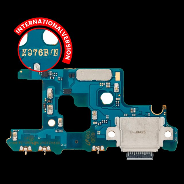 Connettore di ricarica con scheda per Samsung Galaxy Note 10 Plus 5G (N976B/N) (International Version) (Premium)