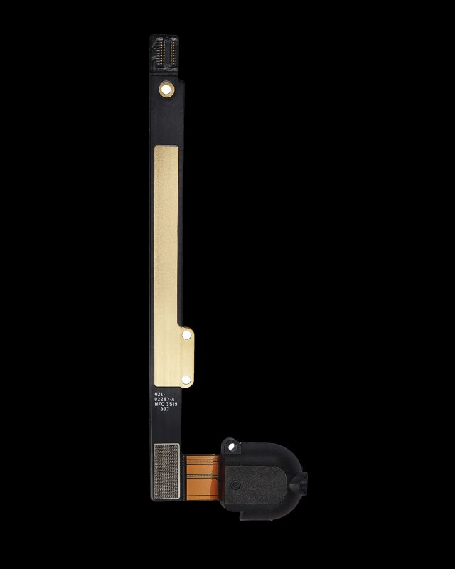 jack cuffie flat per iPad 7 (2019) / iPad 8 (2020) (Nero) (Cellular)