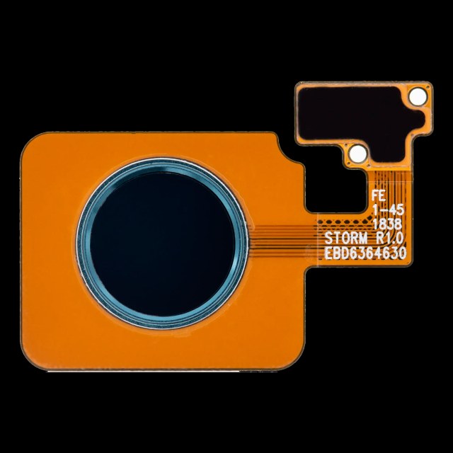 Tasto Home Fingerprint Sensore con flat per LG G8 ThinQ / LG V50 ThinQ (Blu)